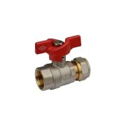 Кран шар. компр. 20*1/2 В.р.