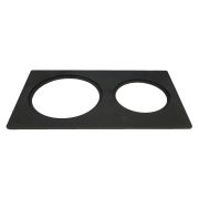 Плита металлическая 700х400х12 ПС-2-3 на две комфорки без кружков