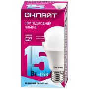 Лампа ОНЛАЙТ ОLL-A60-20-230-6,5K-E27 61159