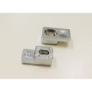 Крепление для стекла DC-KRP4 (4мм, хром) пластик