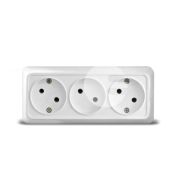 Розетка Универсал Олимп 3-я б/з о/у О1160