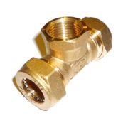 Тройник 15/15/15 для гофр.трубы, Lavita