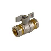 Кран шар. компр. 20*20