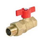 Кран шаровый с американ. Латунь 25