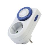 Розетка с таймером SMARTBUY механическим 3600Вт, 48 вкл./выкл. сутки, интервал 30 мин. stm2