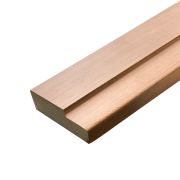 Короб прямой ламинат 70*26-9 орех миланский