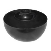 Груша д/бачка со вставкой металл