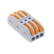 Строительно-монтажные клеммы для подключения фазных проводников 3 полюса, LD222-423 STEKKER