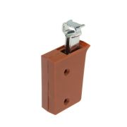 Подвеска мебельная регулируемая пласт.коричневая Кунгур