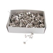 Гвозди декор СЕРЕБРО 1 уп Китай