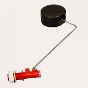 Клапан цветной с коромыслом и поплавком