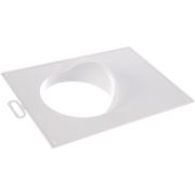 Площадка торцевая  120ПТП пластик) 180*250мм, D120