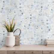 Лего-Н 01 (беж-сер-гол) обои акриловые 0,53*10 С11 гр.3 (Саратов) 12