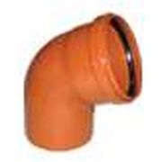 Отвод НПВХ 110*67