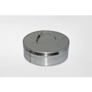 Заглушка глухая нерж.d 115 0,5мм