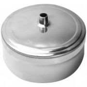 Заглушка с конд.отводчиком нерж.d 150 0,5мм