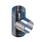 Тройник нерж. угол 90 d 115 0,8мм