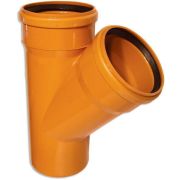 Тройник НПВХ 160*160*45