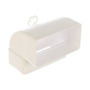 Колено вертикальное 120х60мм 612КВП