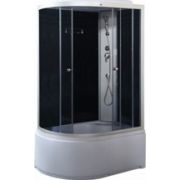 Душевая кабина -ZM-05R(правая) 120*80*215 черная глуб.поддон