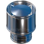 Оголовок-дефлектор D115/200 нерж. 0,5мм/нерж.0,5мм