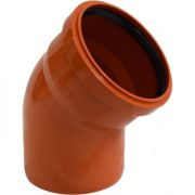 Отвод НПВХ 110*45