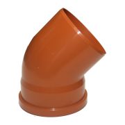 Отвод НПВХ 160*45