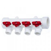 Коллектор ПП ф32*4 вых. PPRC