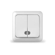 Выключатель Универсал Олимп 2кл о/у О0023