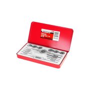 Набор метчиков и плашек 14пр. М3-М10 ЕРМАК