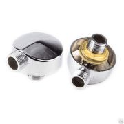 Соединитель для шланга ручног душа 1/2-1/2 с крепежом