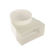 Соединитель угловой 612СК10КП,  (120*60, D=100mm)