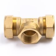 Тройник 25/25/25 для гофр.трубы, Lavita