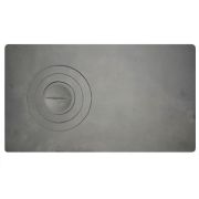 Плита П1-2 (1 конф 3 кружка) 410х710х8 БисЛитЗав