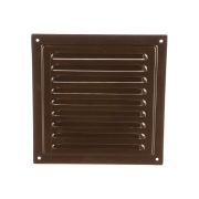 Решетка вент. 150*150мм, (метал.) 1515МЭ коричн.