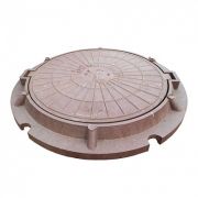 Люк полимерный, 30 кН (КРАСНЫЙ)