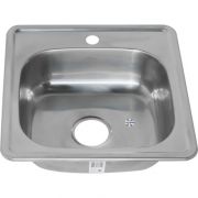 М056 Мойка нерж. MLN накладная 500*500 0,4/160мм